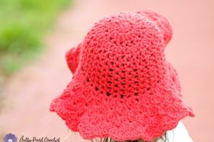 Find the free toddler hat pattern on SaltyPearlCrochet.com!