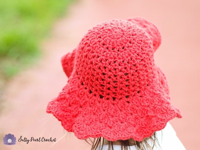 Find the free toddler hat pattern on SaltyPearlCrochet.com!