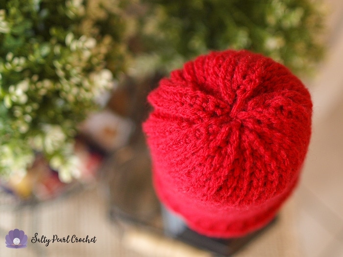Find this easy and free crochet pattern at SaltyPearlCrochet.com!