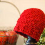 Find the Free Chevron Puff Hat Pattern at SaltyPearlCrochet.com!