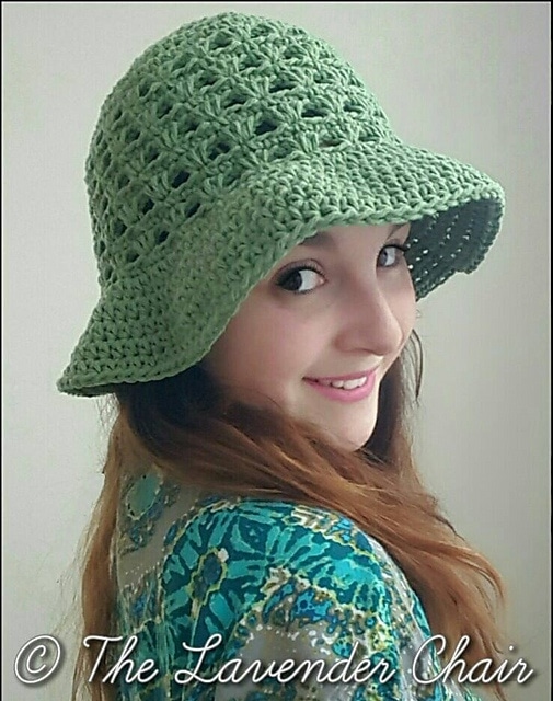Crochet sun hat...Summer hat