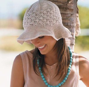 RUNMEIFA 2023 Womens Wide Brim Crochet Bucket Hat  Sun