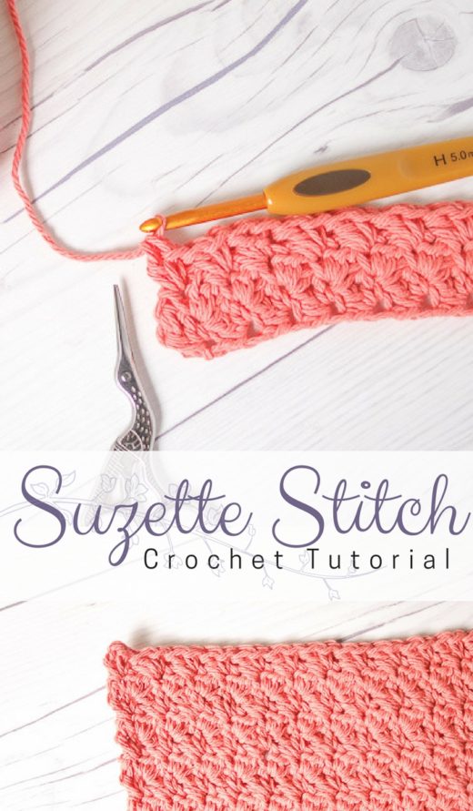 Suzette Stitch Crochet Tutorial • Salty Pearl Crochet