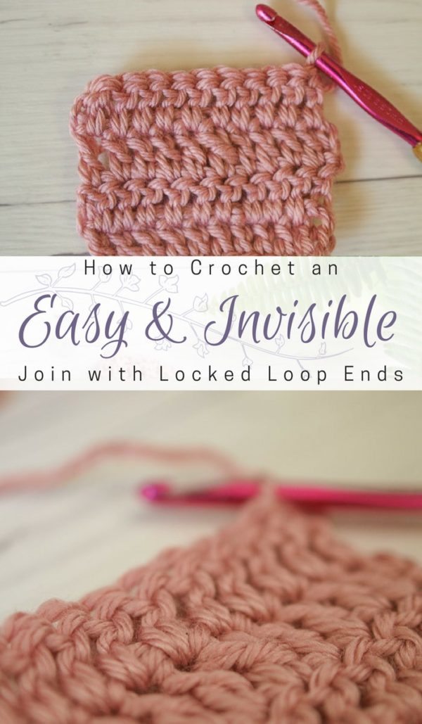 How to Join New Yarn in Crochet Invisibly with Locked Loop Ends • Salty