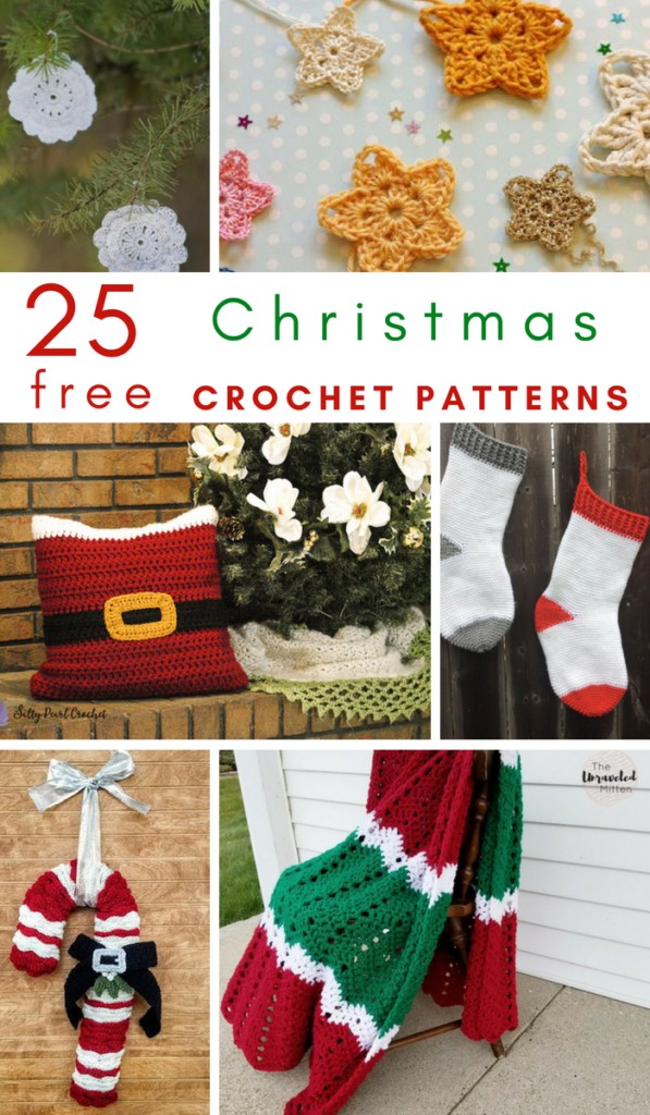 25 Christmas Crochet Patterns • Salty Pearl Crochet