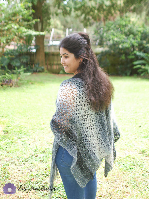 Diamond Lattice Crochet Kimono Pattern - FREE • Salty Pearl Crochet