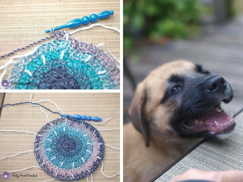 How to Use Scrap Yarn as a Stitch Marker • Salty Pearl Crochet