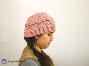 Easy Crochet Chemo Cap Pattern • Salty Pearl Crochet