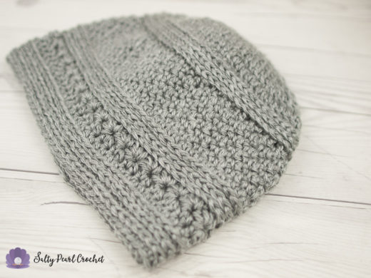 Mens Crochet Beanie Pattern Free • Salty Pearl Crochet