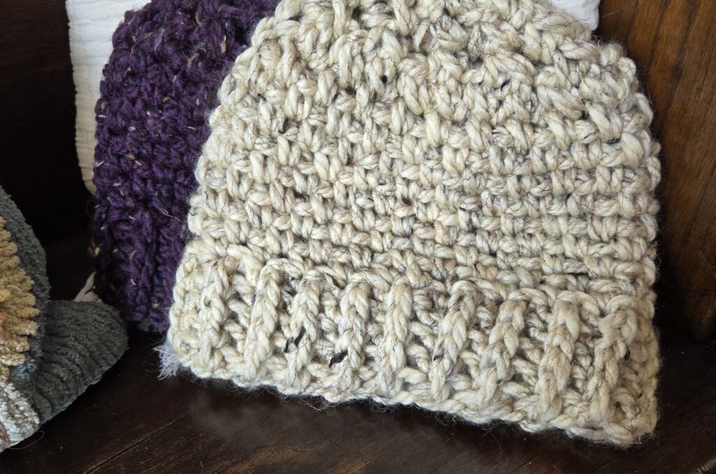 Simple Scallops Chemo Cap • Salty Pearl Crochet