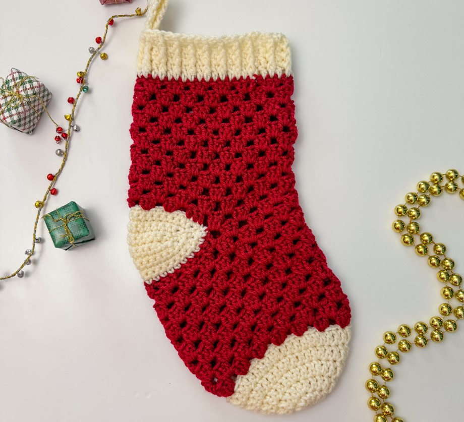 Crochet Christmas Stocking

