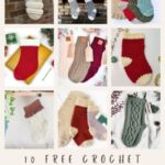 10 Free Crochet Christmas Stocking Patterns