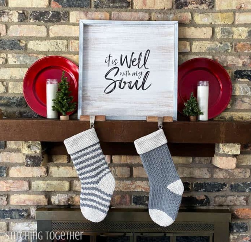 Crochet Christmas Stocking