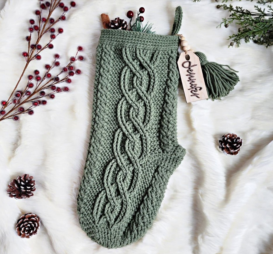 Crochet Christmas Stocking