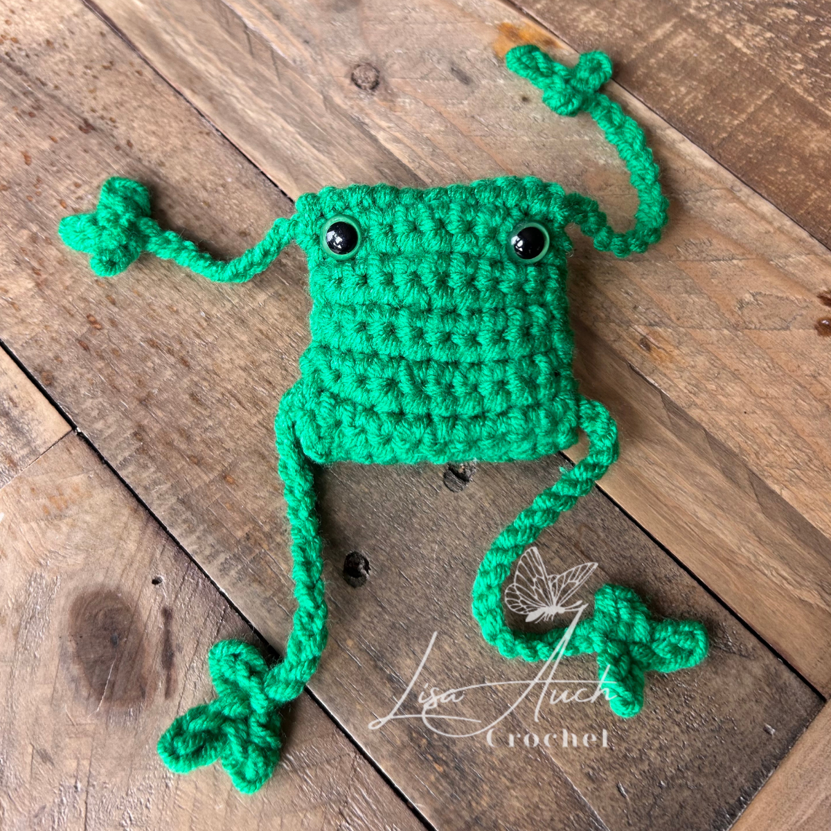 Crochet Leggy Frog