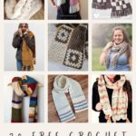 20 Free Crochet Scarf Patterns