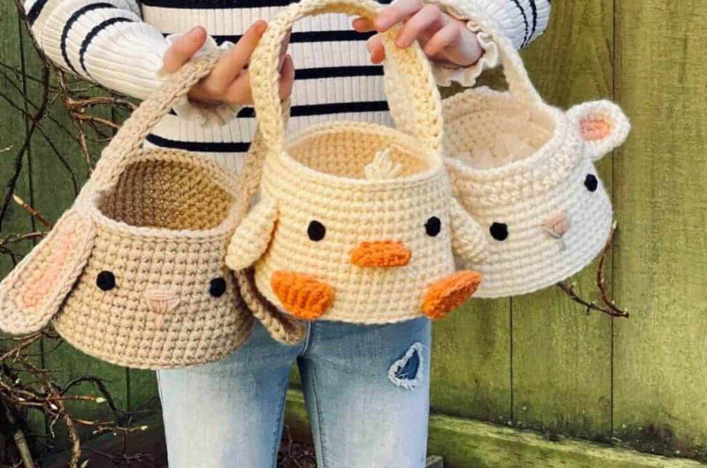 Crochet Easter Basket