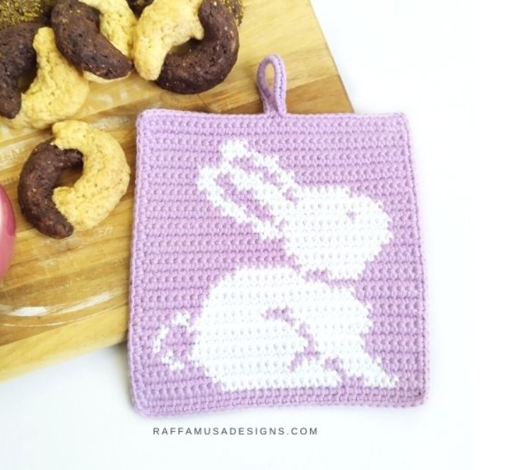 Crochet Bunny Tapestry