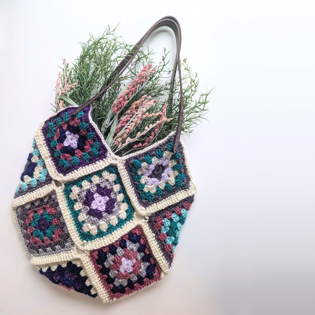 Crochet Granny Square Bag