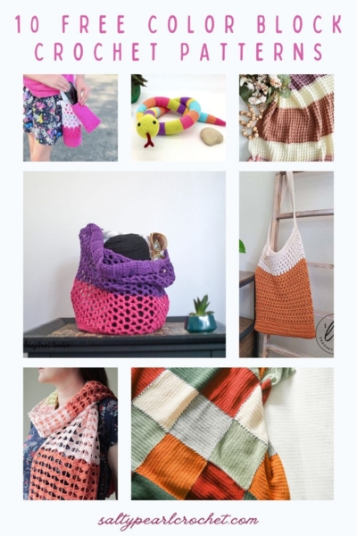 10 Free Color Block Crochet Patterns