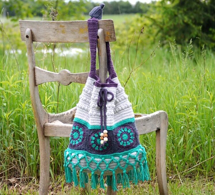 Crochet Crossbody Bag