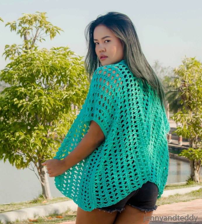 Crochet Lightweight Cardigan