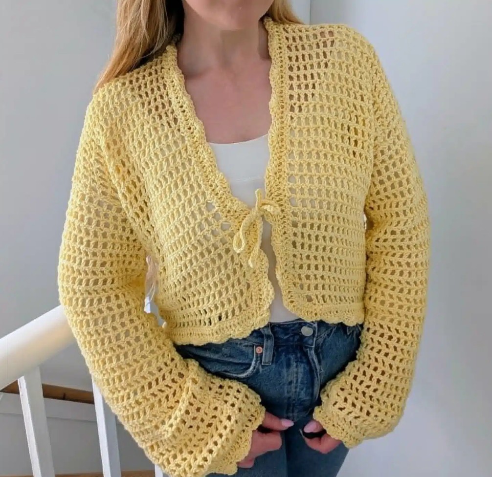 Crochet Lightweight Cardigan