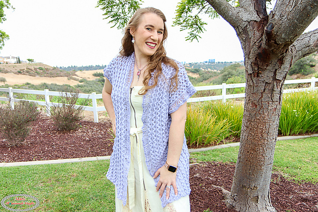Crochet lightweight cardigan
