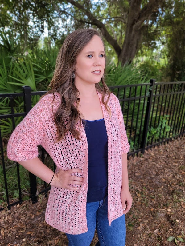Crochet lightweight cardigan
