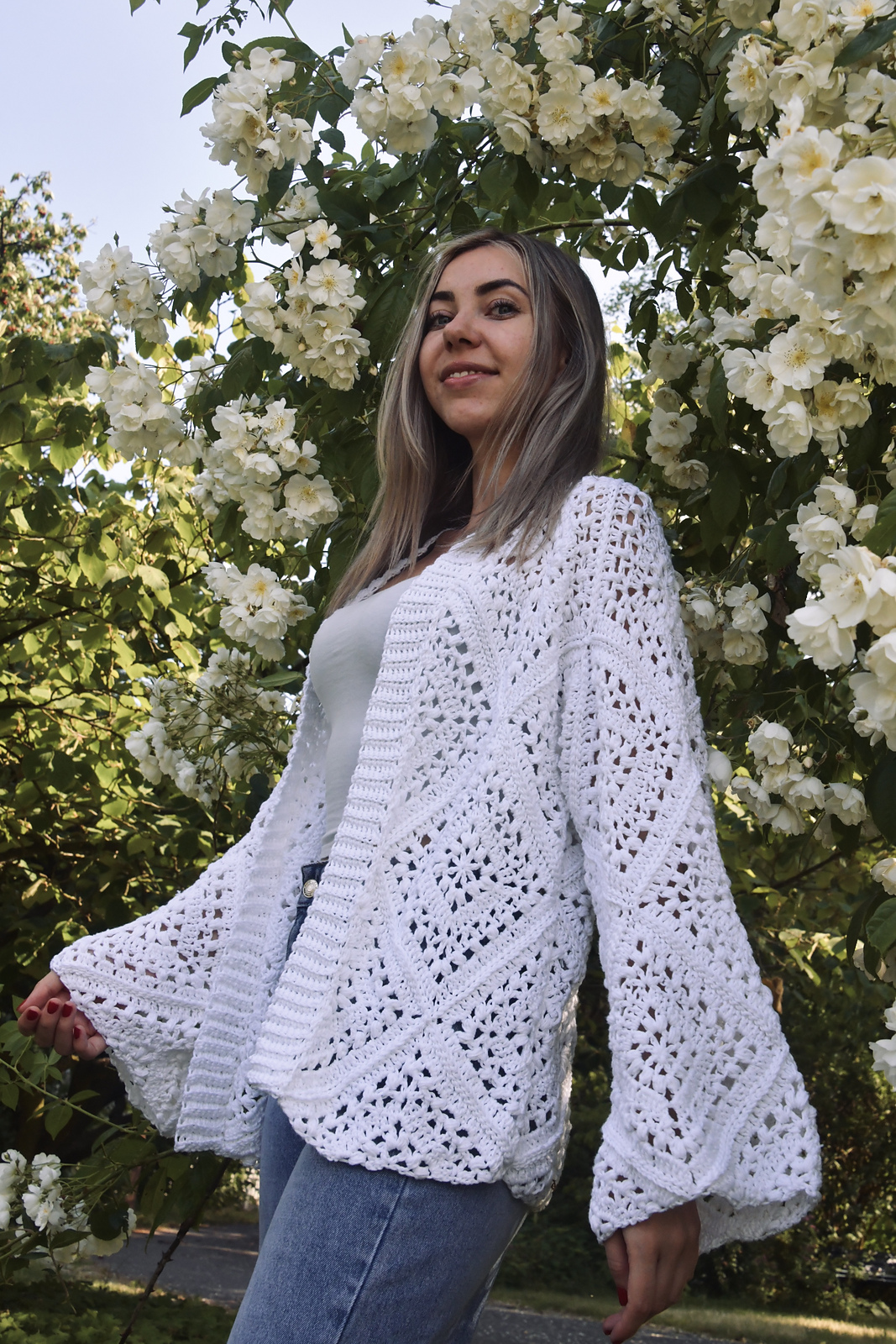 Crochet lightweight cardigan