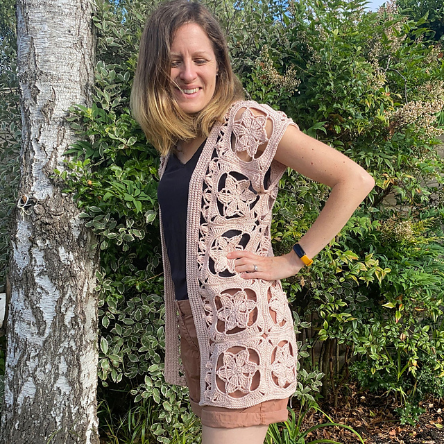 Crochet lightweight cardigan
