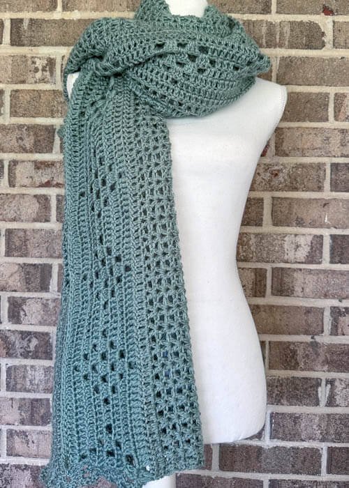 Crochet Rectangle Shawl